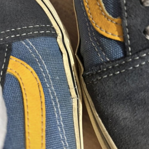 Vans Old Skool sneakers used, size 42, blue