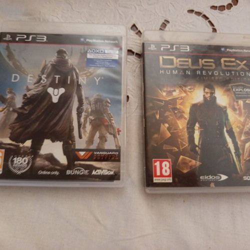 Deus Ex and Destiny PS3 game pack