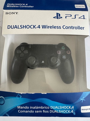 Sony DualShock 4 V2 Ασύρματο Gamepad για PS4 Μαύρο Καινούργιο