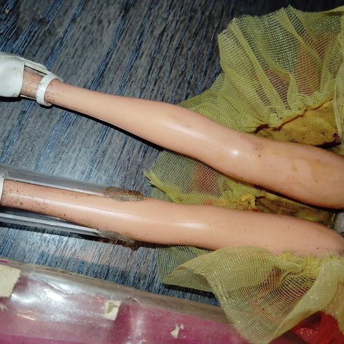 Sebino doll used with wear and damaged packaging
