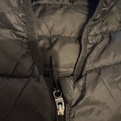 Pull & Bear Large jacket like new with small defect, black