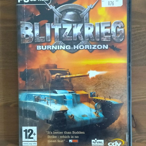 Blitzkrieg PC game used in good condition