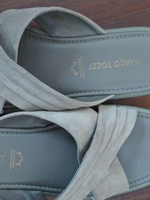 Marco Tozzi summer platforms like new, size 40