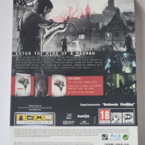 The Evil Within Limited Edition The Fighting Chance Pack for PlayStation 3 like new
