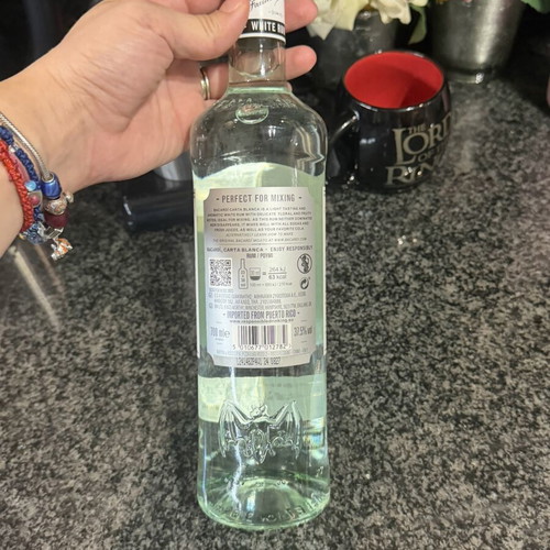 Bacardi Carta Blanca white rum 700ml