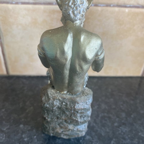 Metal decorative Satyr Pan figurine