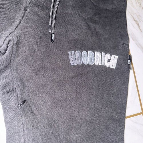 Hoodrich sweatpants like new, black, size small