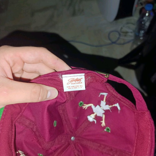 Street Noise vintage snapback hat new, red and green