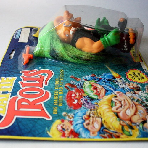 Battle Trolls Punk Troll figure Hasbro 1993, new sealed