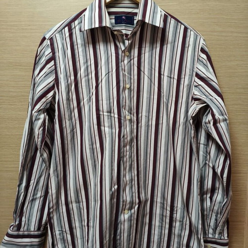 Etro striped long-sleeve shirt size L like new, multicolor