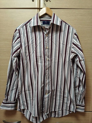 Etro striped long-sleeve shirt size L like new, multicolor