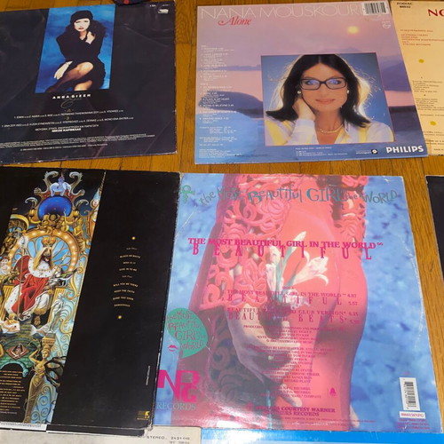 Rare record covers used, Vissi, Nostradamos, Michael Jackson, Prince, Paschalis, Rafaella Karra