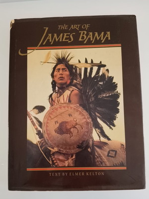 The Art of James Bama by Elmer Kelton hardcover used