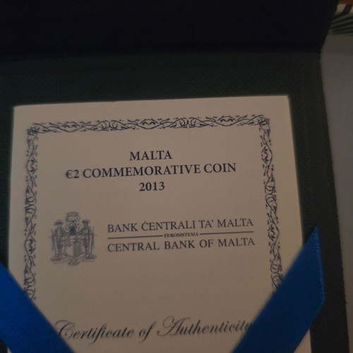 Malta 2 Euro Commemorative Coin 2013 Proof Self-Government 1921
