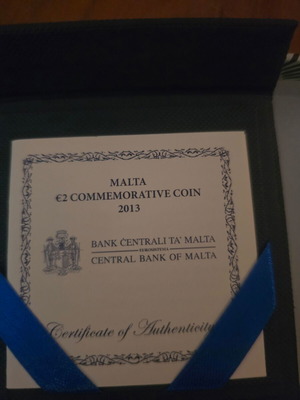 Μάλτα 2 ευρώ συλλεκτικό νόμισμα 2013 Proof Self-Government 1921