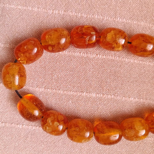 Komboloi used, rare Turkish bakelite Baga Osmanli with 25 beads