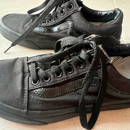 Vans Old Skool shoes like new, size 36.5, black