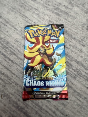 Pokemon Chaos Rising booster pack sealed, like new