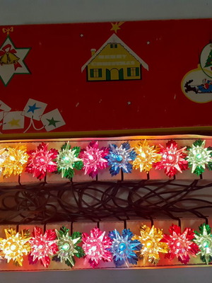 Christmas lights 1980s, functional
