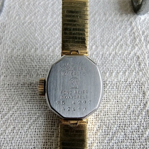 Radiant women's wristwatch used, gold-plated, 1960s