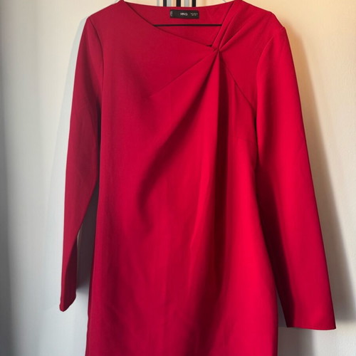 Mango dress red like new, size M