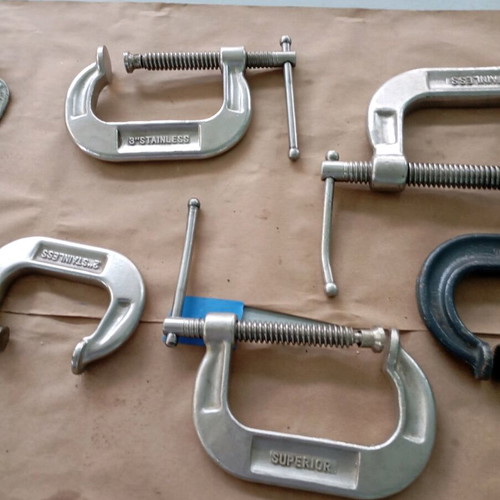 Stainless steel clamps new for carpenters and blacksmiths rustproof