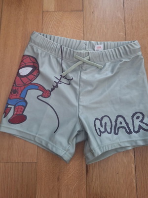 Spidey swimsuit new, size 122 cm, red and green, H&M