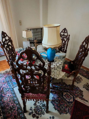 Monastic Chairs set of 4 like new