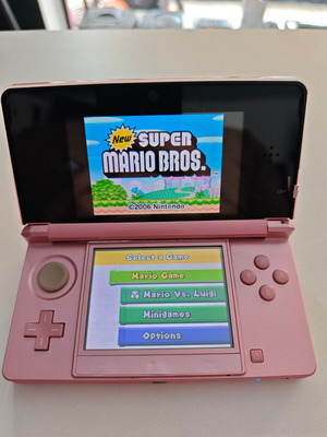 Nintendo 3DS Pearl Pink μεταχειρισμένη φορητή κονσόλα