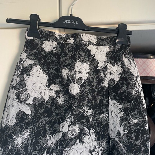 Skort skirt new, black and grey