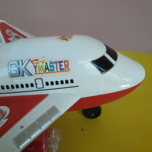 Sky-Master airplane used with remote control plastic 80s