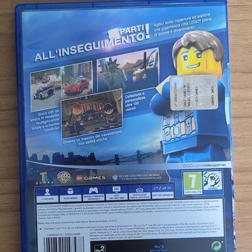 LEGO City Undercover PS4 game Europe version