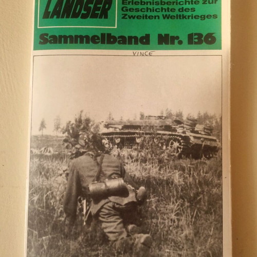 Der Landser Nr. 136 German military magazine used