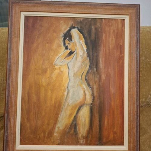 Nude painting in like new condition 61x51 cm
