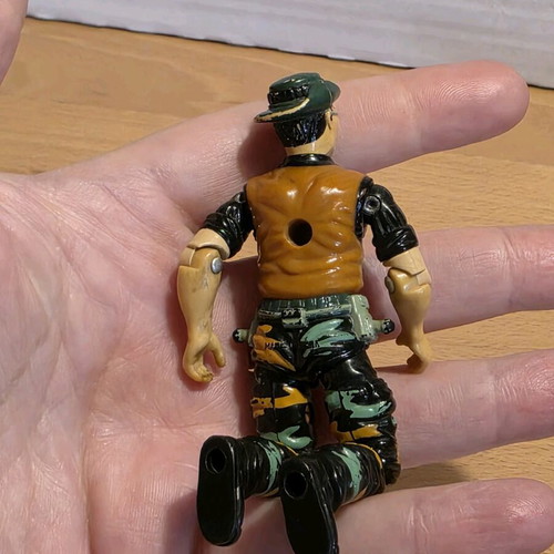 G.I. Joe Pathfinder v1 1990 figure used, vintage Hasbro