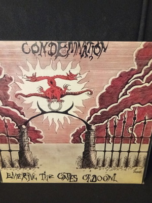 Condemnation vinyl LP, Molon Lave Records, Varathron, Rotting Christ
