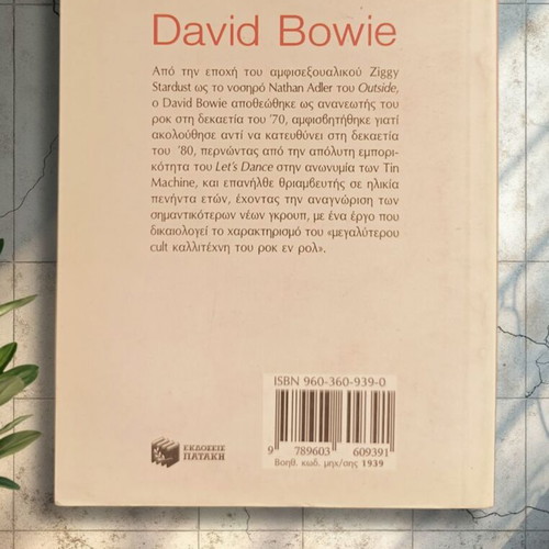 David Bowie book like new