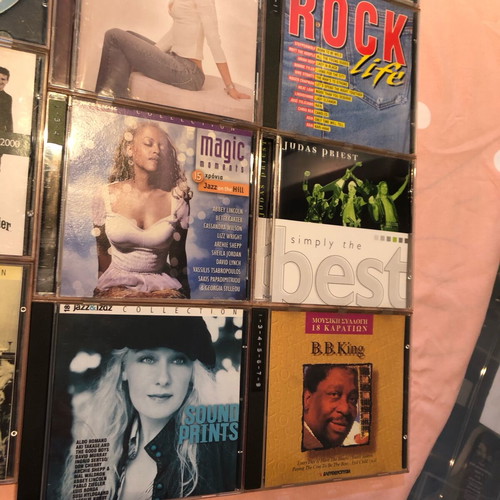 CD collection used, pack of 23, pop rock blues heavy metal jazz