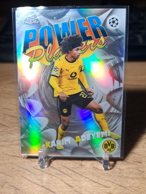 Topps Chrome UCC 2026 Power Players Karim Adeyemi Dortmund card new