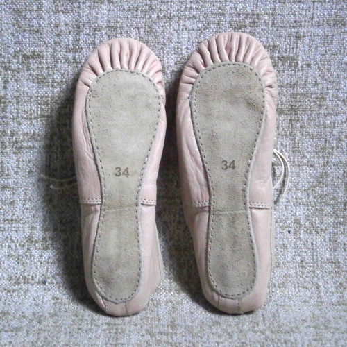 Soft Leather SHEDDO Ballet Shoes size 34 new, pink
