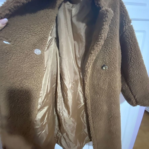 Teddy coat Decoro brown like new