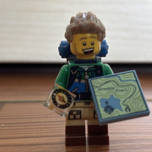 Hiker Lego CMF Series 16 minifigure complete set with accessories