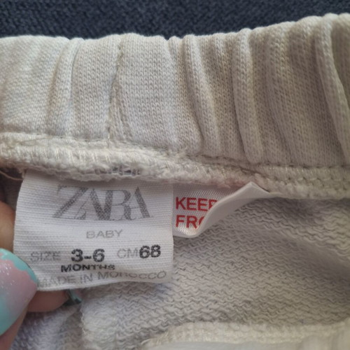 Baby shorts 3-6 months Zara slightly used