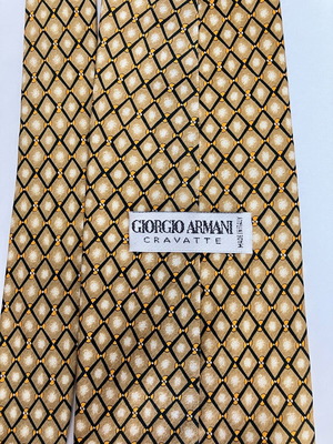 Γραβάτα Giorgio Armani Cravatte πολύ καλή κατάσταση, μετάξι, κίτρινη πολύχρωμη