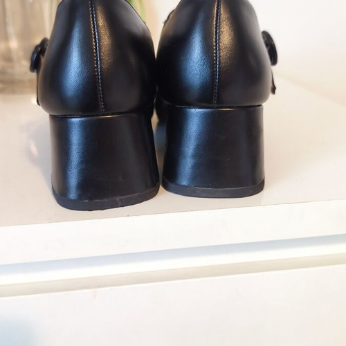Mary Jane Tsouderos Black Pumps Size 40 Used