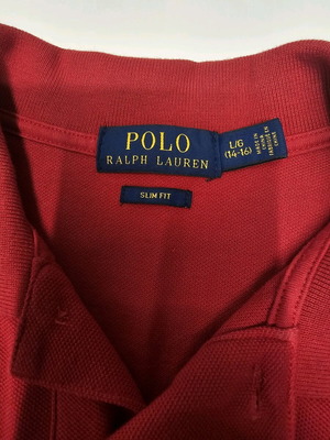 Ralph Lauren Polo μπλούζα μακρυμάνικη κόκκινη σαν καινούργιο παιδικό