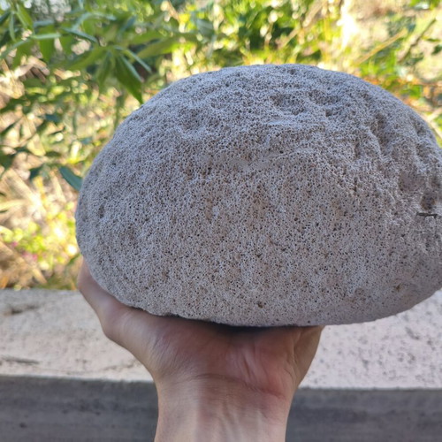 Pumice stones new, various sizes, one large and heavy