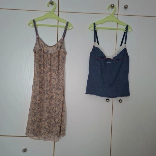 Negligee 2 pieces XS Undercolors of Benetton like new, multicolor