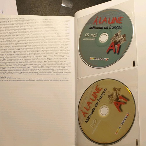 A la une French learning method new, level A1