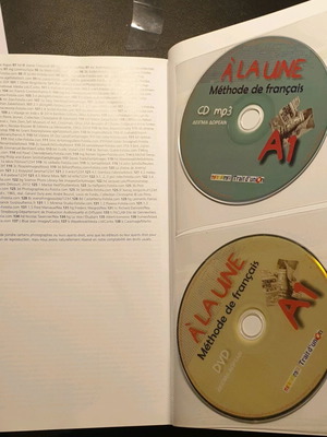 A la une French learning method new, level A1